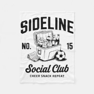 Cobertor De Velo Clube Social de Mulheres ao Lado do Futebol Dia de