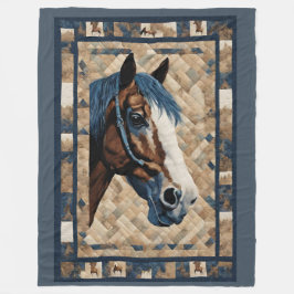 Cobertor De Velo Clydesdale Horse Blanket