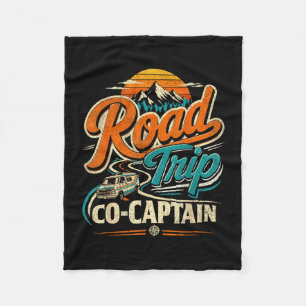 Cobertor De Velo co-capitão de viagem de carro vintage família viag