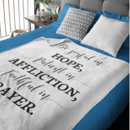 Cobertor De Velo cobertor do velo verso da bíblia