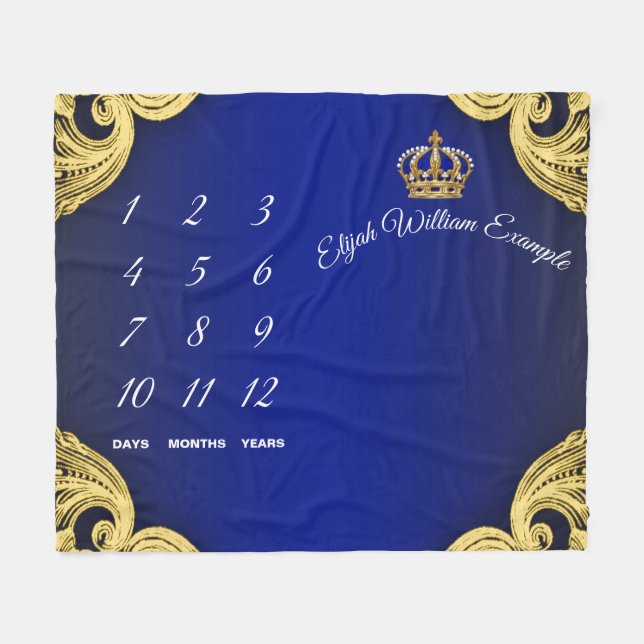 Cobertor De Velo Cobertorzinho de bebê Príncipe Marco (referência a (Frente (Horizontal))