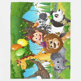 Cobertor De Velo Cobertura - Animais - Caricatura