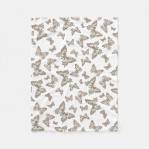 Cobertor De Velo Cobertura com padrão de borboleta