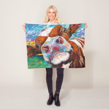 Cobertura curiosa da vaca