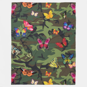 Cobertor De Velo cobertura da camuflagem da borboleta