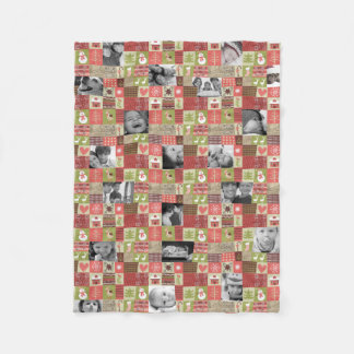 Cobertor De Velo Cobertura da colagem da foto do Natal 20 com