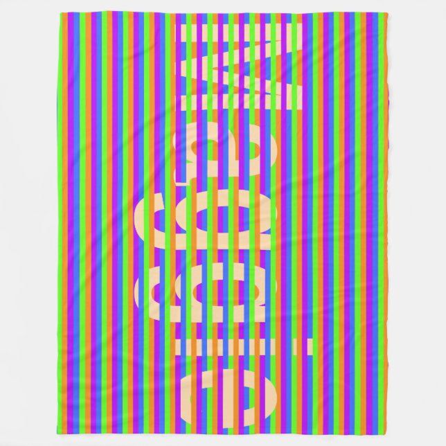 Cobertor De Velo Cobertura da ilusão óptica de Munker (Frente)