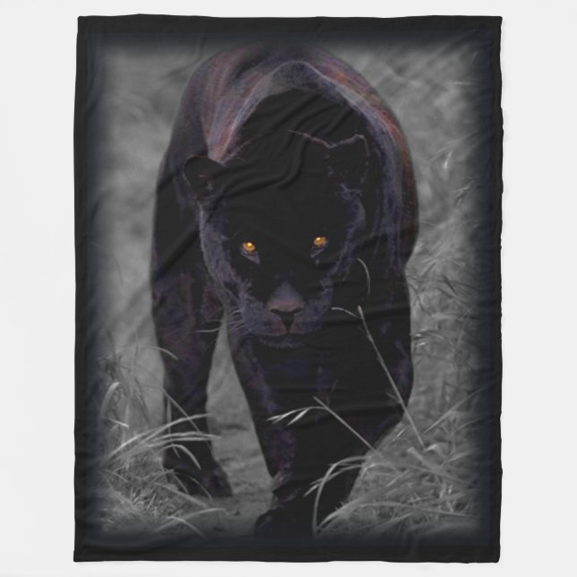 Cobertor De Velo Cobertura da pantera (Frente)