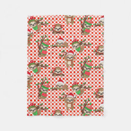 Cobertor De Velo Cobertura das preguiças de Natal