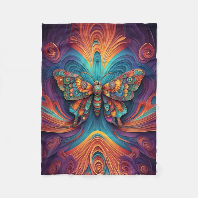 COBERTOR DE VELO COBERTURA DE ABSTRATO (Frente)