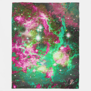 Cobertor De Velo Cobertura de Fleece em Estrelas Luminosas