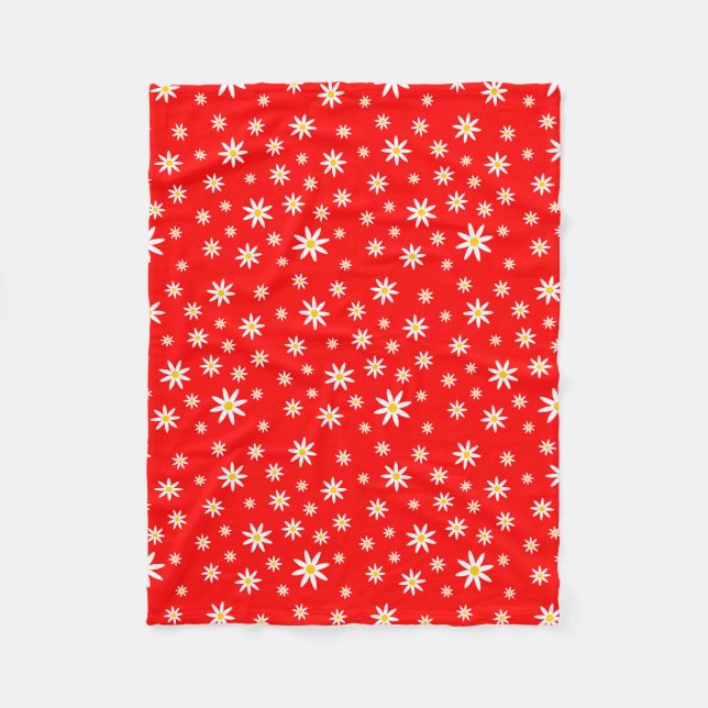 Cobertor De Velo Cobertura de Folha Vermelha (Frente)