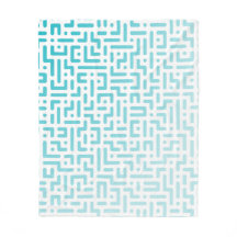 Cobertura de gradiente azul