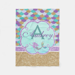 Cobertor De Velo Cobertura de Lançamento de Monograma Personalizado