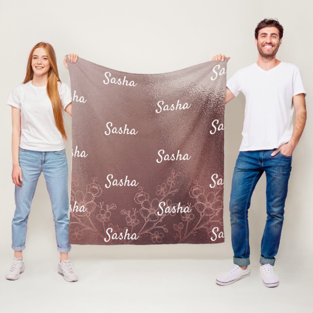 Cobertor De Velo Cobertura de nomes personalizados para crianças e  (In Situ)