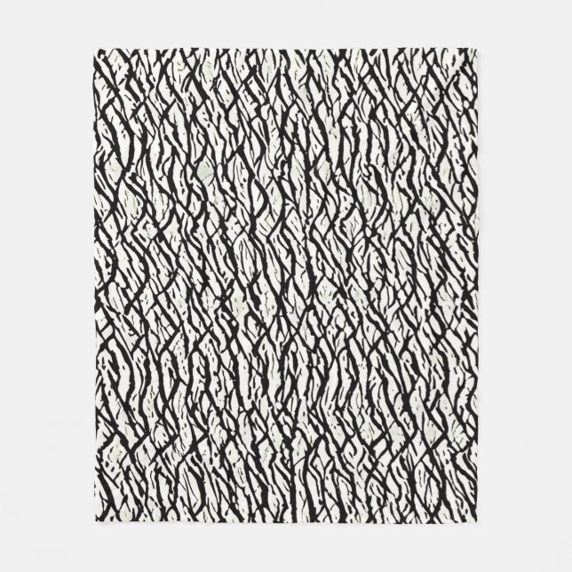 Cobertor De Velo Cobertura de padrão riscado (Frente)