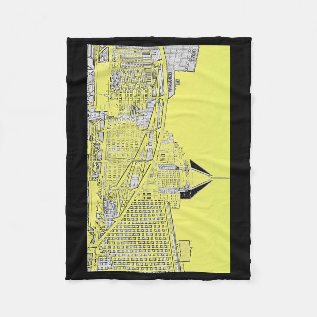 Cobertor De Velo cobertura de pittsburgh (Frente)