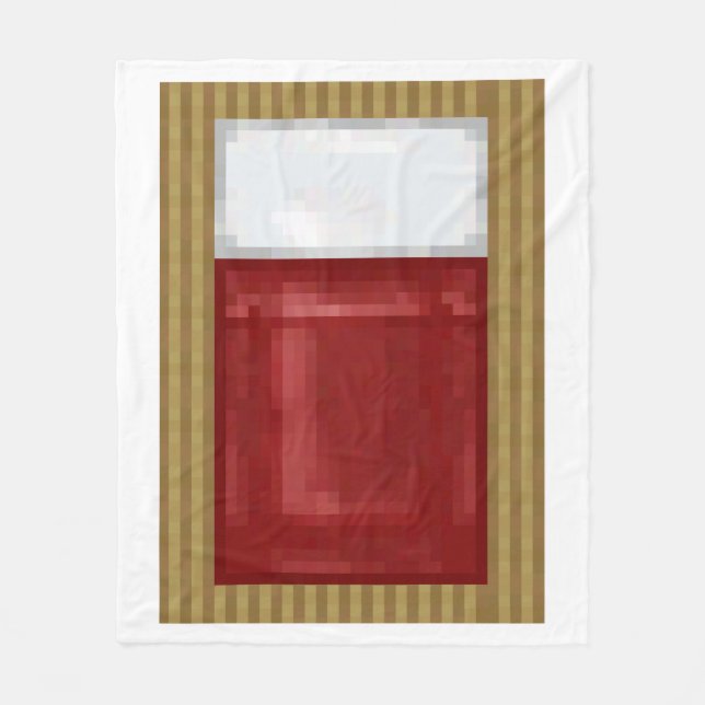 Cobertor De Velo Cobertura de Pixelated (Frente)