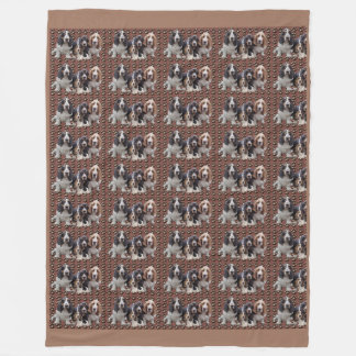 Cobertor De Velo Cobertura de Plush de Hound Basset