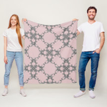 Cobertura de velo prateado decorativo barroco