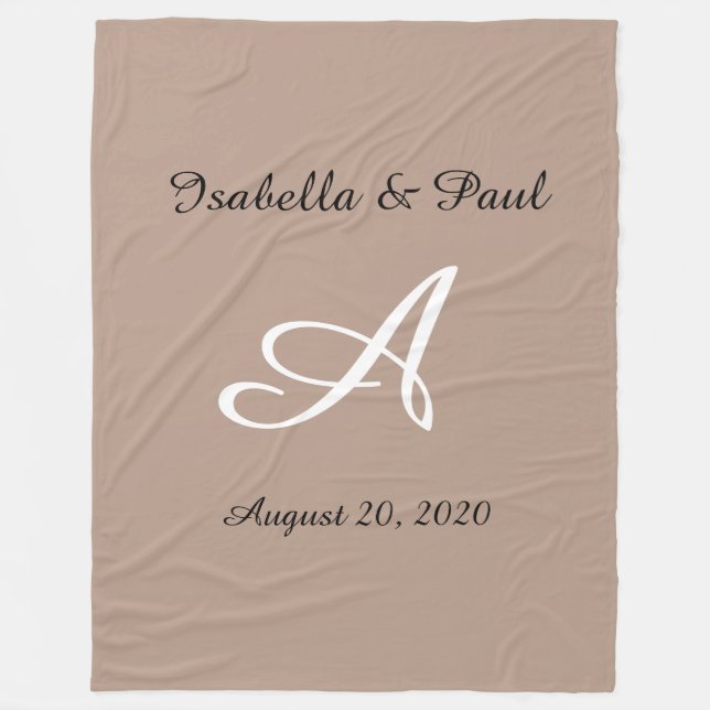 Cobertor De Velo Cobertura de velo, presente de casamento (Frente)