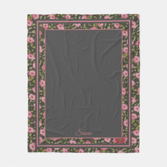 Cobertor De Velo Cobertura de Viagem com Flor (Frente)