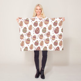 Cobertor De Velo Cobertura decorativa do velo do teste padrão | dos