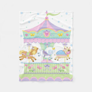 Cobertor De Velo Cobertura do bebê do carrossel