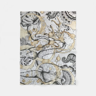 Cobertor De Velo Cobertura do elefante