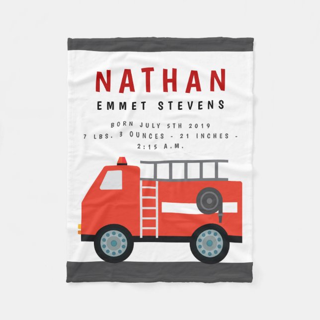 Cobertor De Velo Cobertura do Stats do nascimento do carro de (Frente)