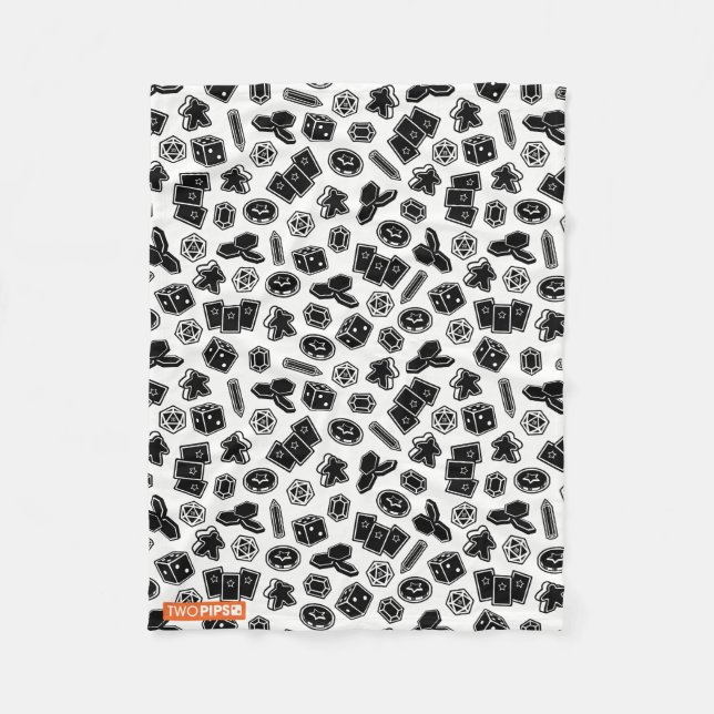 Cobertor De Velo Cobertura do teste padrão do jogo de mesa (Frente)