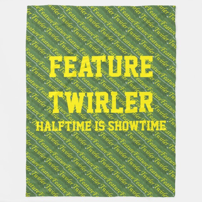 Cobertor De Velo Cobertura do Twirler da característica (Frente)