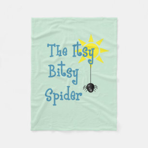 Cobertor De Velo Cobertura do velo da aranha de Itsy Bitsy