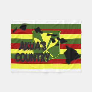 Cobertor De Velo Cobertura do velo da bandeira de Kanaka Maoli do