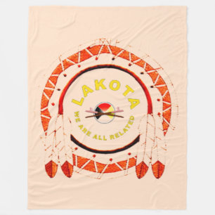 COBERTOR DE VELO COBERTURA DO VELO DA NAÇÃO DE LAKOTA