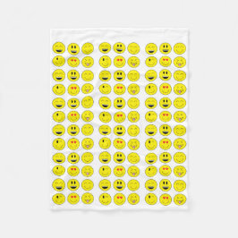 Cobertor De Velo Cobertura do velo de Emoji