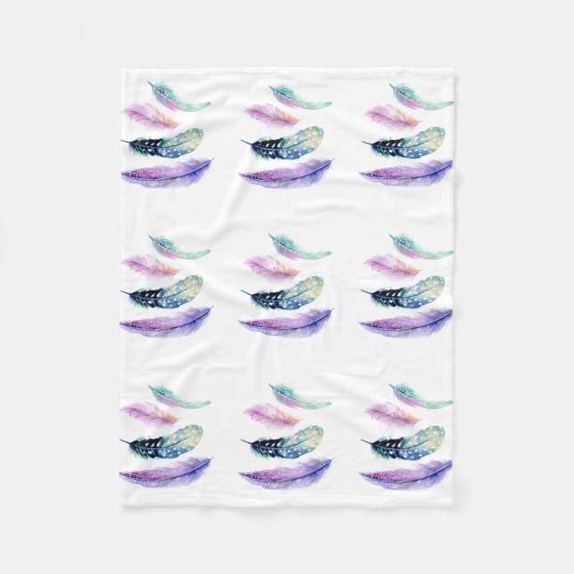 Cobertor De Velo Cobertura do velo de quatro penas (Frente)