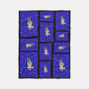 Cobertor De Velo Cobertura do velo do german shepherd