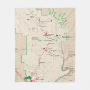 Cobertor De Velo Cobertura do velo do mapa dos arcos