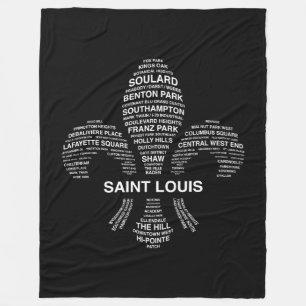 Cobertor De Velo Cobertura do velo do Saint Louis