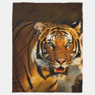 Cobertor De Velo Cobertura do velo do tigre grande