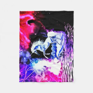 Cobertor De Velo Cobertura do velo do universo do unicórnio