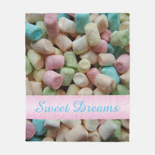 Cobertor De Velo Cobertura do velo dos Marshmallows