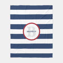 Cobertor De Velo Cobertura em faixas náuticas - personalizada