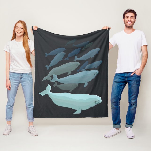 Cobertor De Velo Cobertura geral do velo da arte da baleia da (In Situ)