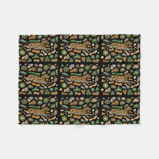 Cobertor De Velo Cobertura impressionante do velo do abstrato do