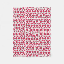 Cobertura macia de morango