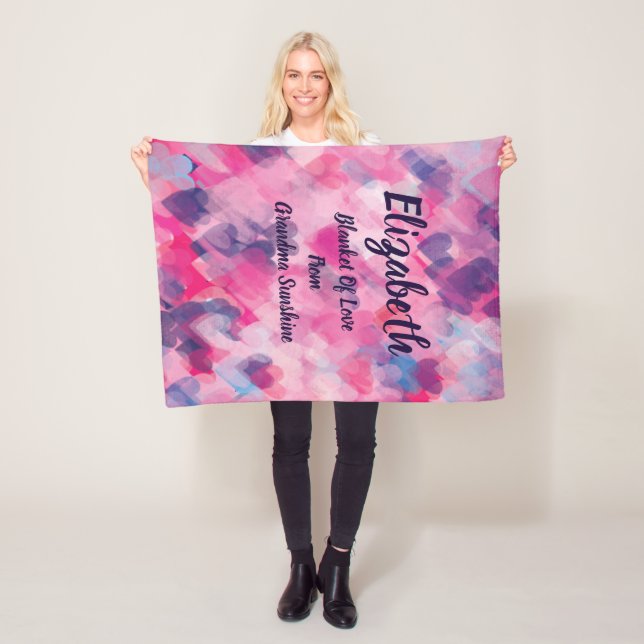 Cobertor De Velo Cobertura Monogrammed do amor (In Situ)