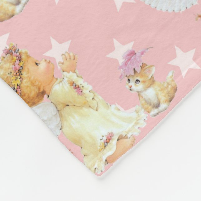 Cobertor De Velo Cobertura número dois do velo da menina do anjo do (Quina)