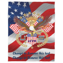 Cobertura patriótica 30" x40" 50" x60" 60" x80 "